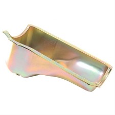 Summit Racing G3541 Oil Pan Steel Gold Zinc 5 Qt. Ford 351c Each
