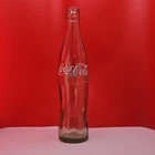 Vintage 10 oz Green White Letter Coke Bottle Coca-Cola Bottled, Anchorage Alaska