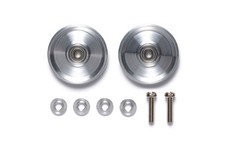 Tamiya - JR HG Aluminum Ball Race Rollers, 17mm Ringless