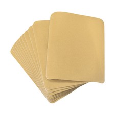 12 x Fabric Patch Iron-on Patches Khaki 4.9"x3.7" for Clothes