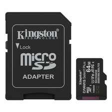 Kingston Memory Card 64GB CANVAS SELECT PLUS Gen3