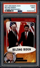 2021 Leaf Decision Series 2 Beijing Biden (Error - Missing Stamp) #NN49 (PSA 9)