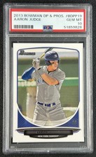 AARON JUDGE PSA 10 2013 BOWMAN DRAFT PICKS & PROSPECTS #BDPP19 YANKEES 9828