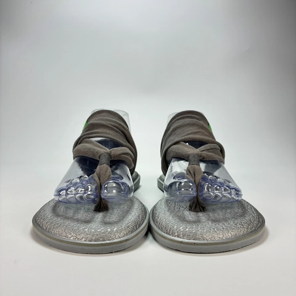 Sanuk Yoga Sling 2 Sandalia de Yoga Gris Metálico Ligera 1103944 Mujer’s Talla 10 Foto 2 de 4