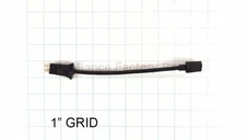 Vacuum Cleaner Part # FQ-96821 - Cord Pigtail, Male/female, 10.5 Inch Bla