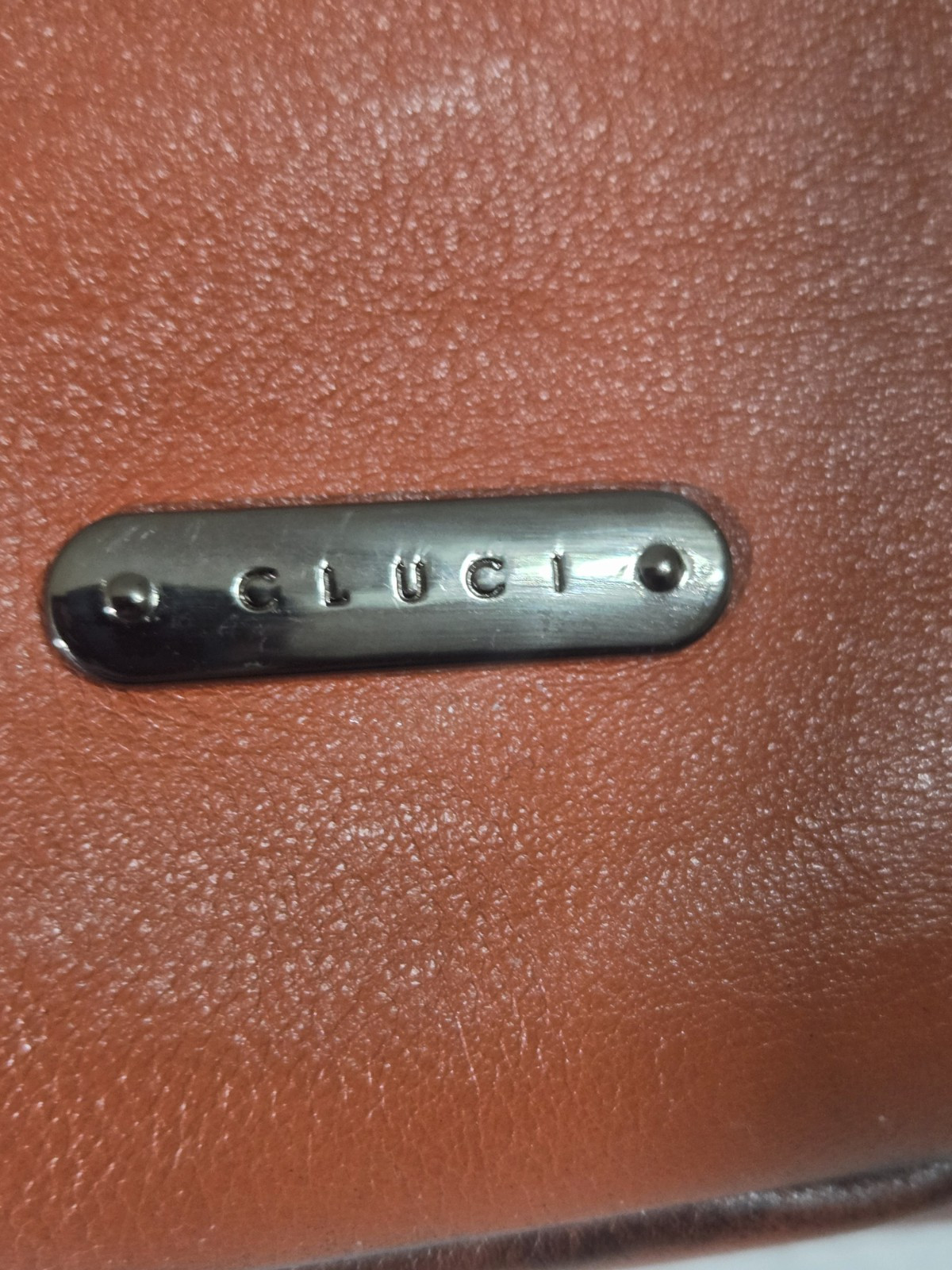 Cluci Leather Laptop Backpack Briefcase Bag Travel Commuter Organizer