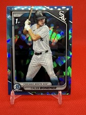 2024 Bowman Draft Sapphire CALEB BONEMER WHITE SOX RC #BDC-31