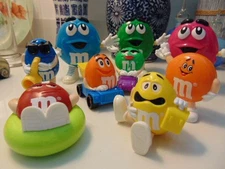 VTG 1997 M&M Mini Candy Dispenser By Oddzon Toys Mars Inc HUGE LOT