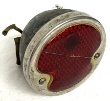 ORIGINAL 32-6? FORD DUECE TAILLIGHT BRAKE,DUOLAMP,STIMSONITE,GLASS,HOUSING,BEZEL