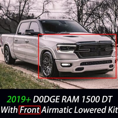For 2019+ Ram 1500 DT Front Lowering Kit with Air Suspension