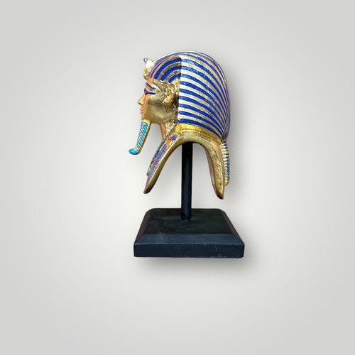 Re Tutankhamon replica egizia maschera mitologia egizia re statua altare - Foto 5 di 10