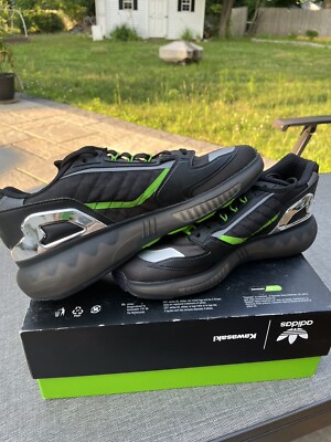 Adidas ZX 5000 Boost x Kawasaki Ninja Black Green Sneakers GW3359