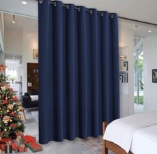 RYB HOME Blackout Room Divider Curtains Privacy Loft Screen Adjustable Ceiling