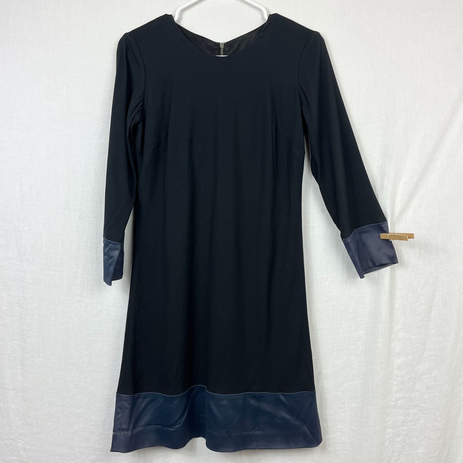 Reiss Knee Length Sheath Dress Womens 2 Professional Academia Minimalist Goth