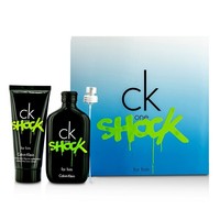 Calvin Klein Ck One Shock For Him Coffret: Edt Spray 100ml/3.4oz + After 2pcs Calvin Klein Ck One Shock For Him Coffret: Edt Spray 100ml/3.4oz + After 2pcs