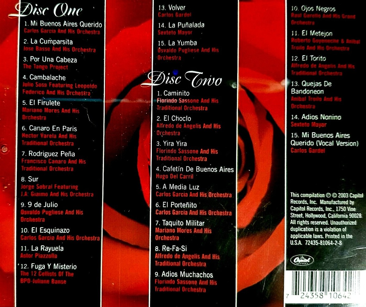 The Best Tango Album In The World.Ever - ( CD - Capitol Records
