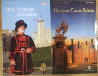 Tower of London + Hampton Court Place Official Guidebooks Historic Royal Palaces