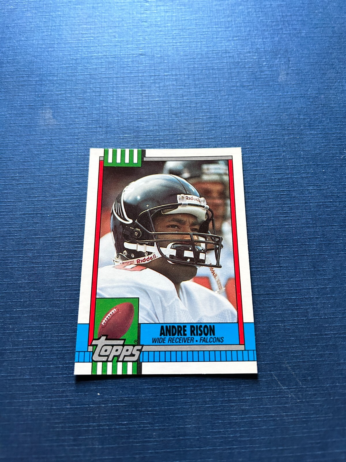 1990 Topps Traded Football Andre Rison #2T Factory Set Break NM-MT