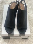 Aquazzura Noa Suede Black Sandals 40,5 — photo 4