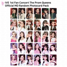 IVE 1st Fan Concert The Prom Queens Official MD Random Photocard Pack KPOP K-POP