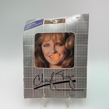 Vintage Cheryl Tiegs Pantyhose Tall Toast Control Top Sandalfoot Sears NOS