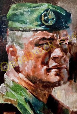 Französische Fremdenlegion. A4 Poster.