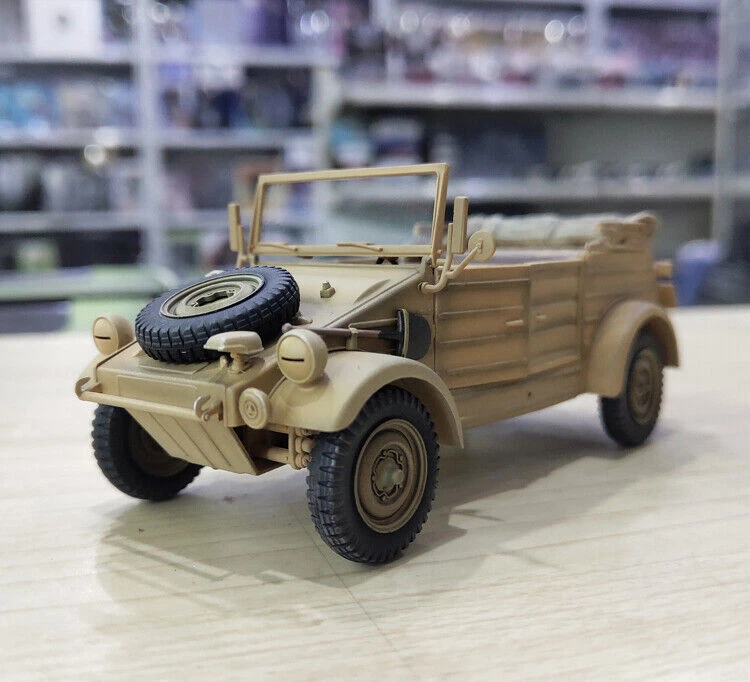 1/35 ARTISAN VW82 Kubelwagen Army Vehicle Plastic Diecast Military Jeep Model - Image 2 of 4