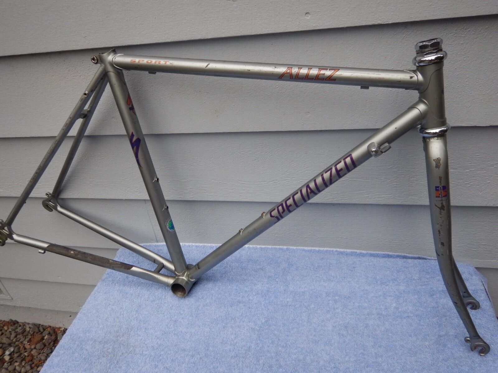 cm Specialized Allez Vintage Road Bike Frameset w/ Fork Lugged