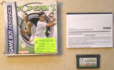 FRANCE - Top Spin 2 Game Boy Advance Video Game MARIA SHARAPOVA - ROGER FEDERER