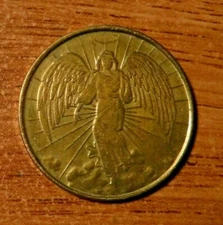 Guardian Angel Pocket Medal, Coin