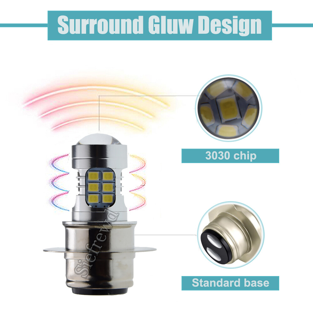 1PC DC 6V-24V Lampadina P36D 5730 12 LED Vecchia Lampada Per Faro - Foto 12