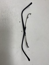 SILHOUETTE SPX 1995 60 6051 130mm BLACK SILVER TEMPLE ARM PARTS WITH SCREWS D360