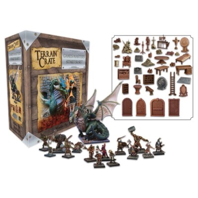 Game Masters Dungeon Starter Set Terrain Crate Mantic Games NIB