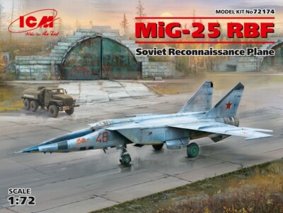 ICM 72174 - 1:72 MiG-25 RBF,Soviet Reconnaissance Plane - Neu