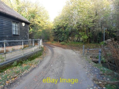 Photo 6x4 River Mimram: Fulling Mill Lane Ford Although the river mainly  c2015