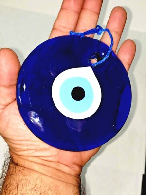 PRICE DROPPED 4 inch Nazar Evil Eye Large Size Wall Hanging Bad Luck Protection