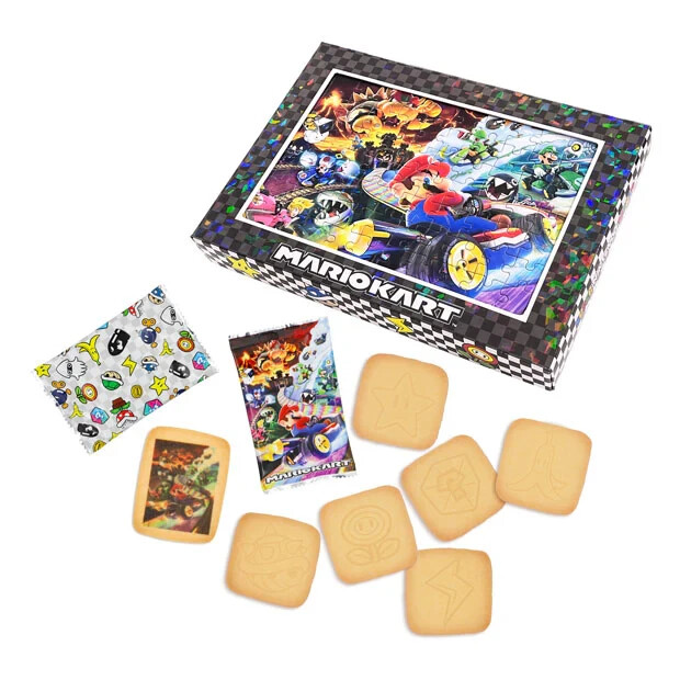 Super Nintendo World Mario Kart Cookies with Puzzles Japan New Universal Studios