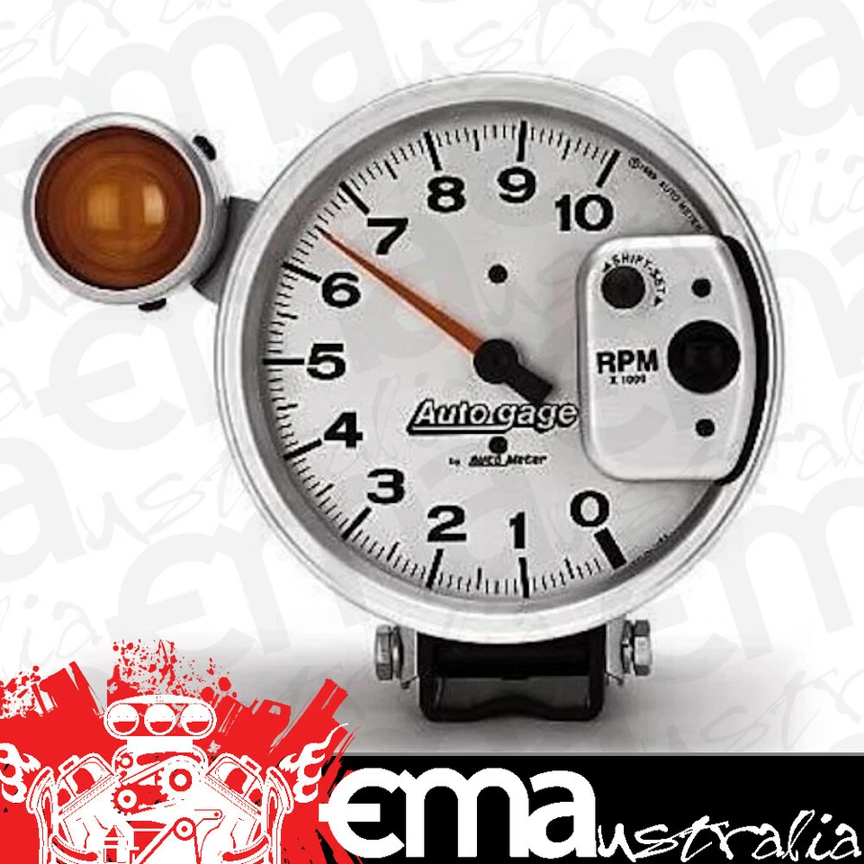 AutoMeter AU233911 Auto Gage Monster Tacho Shift + Light 10,000 RPM 