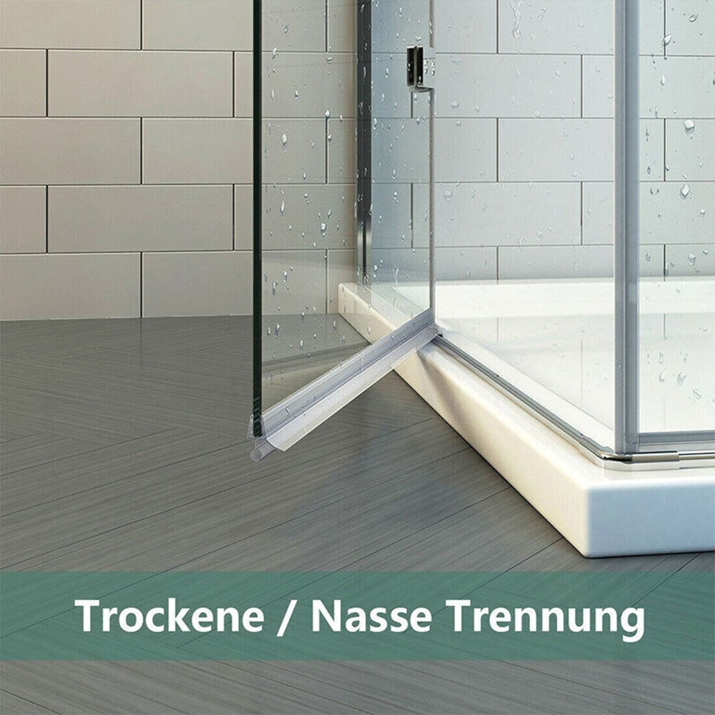 2X 50MM SHOWER SCREEN DOOR PLASTIC STOP WATER SEAL STRIP 12MM 10MM 8MM 6MM eBay