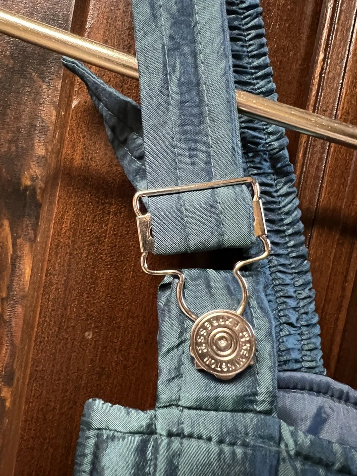 Винтажный Rothschild блестящий металлический зеленый снег лыж брюки нагрудник ребенка Sz L (7) Kute Kiddie - Изображение 3 из 4