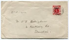 Hong Kong 1922 4c SG Z.1153 on envelope 'WEI HAI WEI D' to Shanghai [147]
