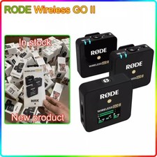 Rode Wireless Go II Wireless Lavalier Microphone system Dual Channel Video Mic