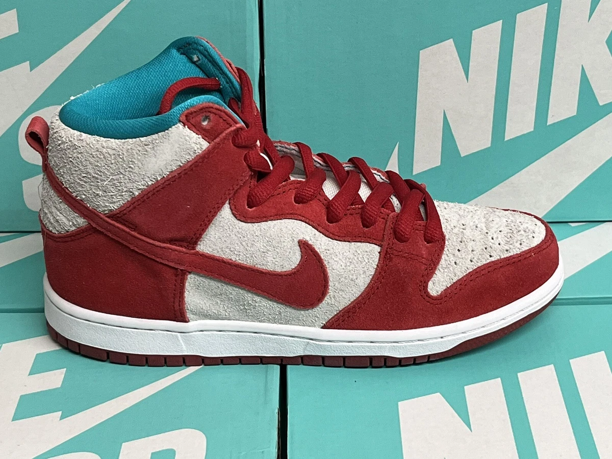 NIKE DUNK HIGH PRO SB SIZE 6.5 Dr. SEUSS GYM RED-GYM RED-WHITE 305050 661