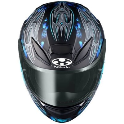 SHUMA KABUTO フルフェイスヘルメット ブラック・ブルー OGK Kabuto（オージーケーカブト） OGK KABUTO SHUMA FLAME（シューマ