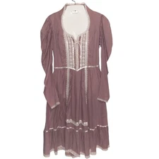 Vintage Gunne Sax Dress Womens S/XS Cottagecore Country Feminine 70s Jessica