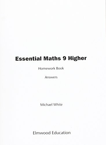 Essential Maths 9 Higher Homework Book Answers by Michael White (Paperback Book) - Image 6