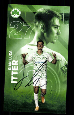 Gian Luca Itter SpVgg Greuther Fürth 2021-22 Original Signiert ## G 34615