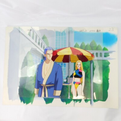 MACH GO GO GO 1997 SPEED RACER  ANIME CEL  Tatsunoko Production  Background cel