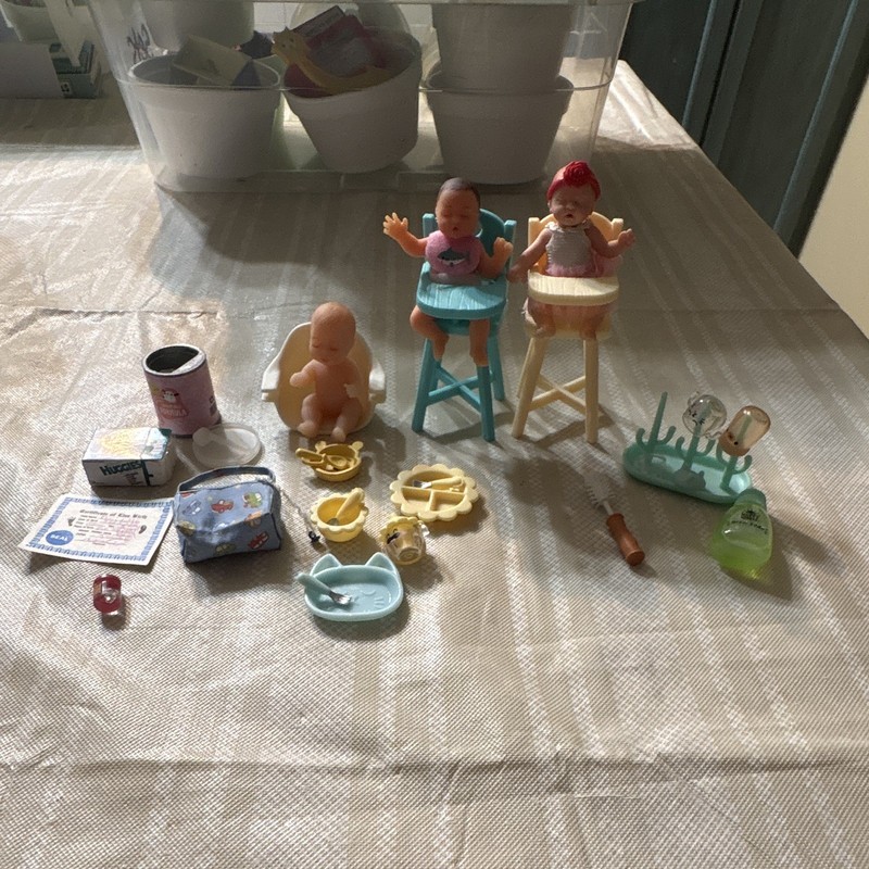 mga, mini brands, mix match brands baby dolls 1:6 scale toys