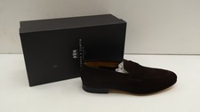 Hawes & Curtis Men's Dress Size UK 10.5 OEPJC206 Brown Suede Formal Loafer